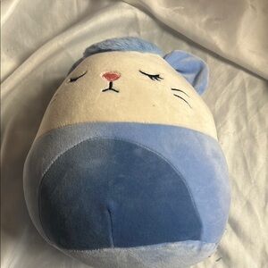 Cute Blue and White Squishmallow